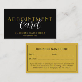 Elegantes professionelles Terminkartendesign Terminkarte
