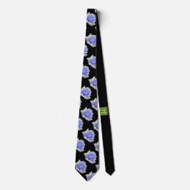 Elegantes Pulver Blaue Rose Krawatte