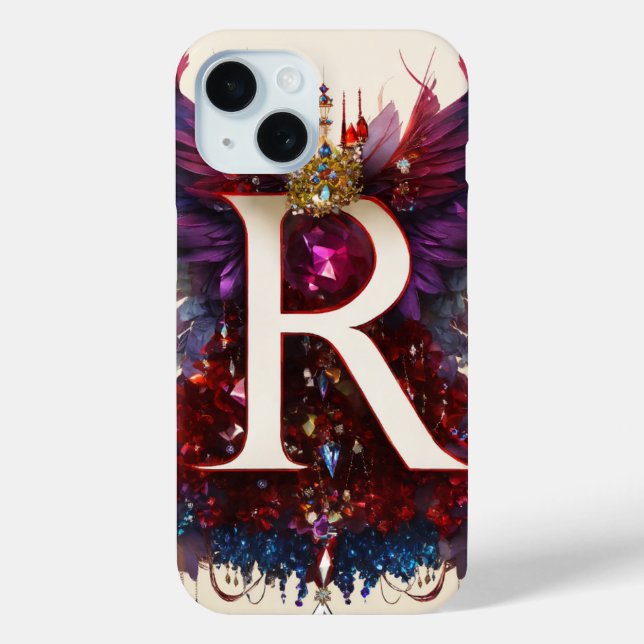 "Elegantes R Logo Design - iPhone/iPad Case" Case-Mate iPhone Hülle (Rückseite)