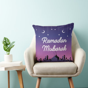 Elegantes Ramadan Mubarak Kissen
