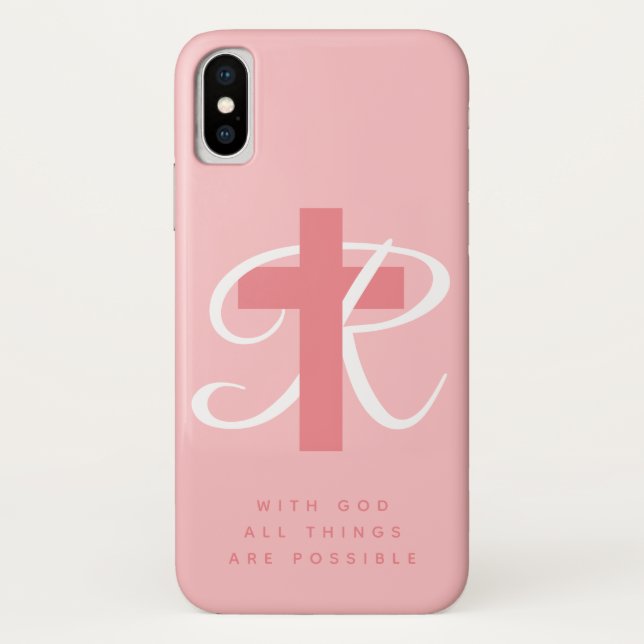 Elegantes religiöses Case-Mate iPhone hülle (Rückseite)