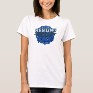Elegantes RESTING GYM FACE Wearable Kunst T-Shirt