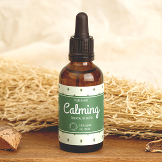 Elegantes Retro Green Cosmetics Dropper Flasche Et