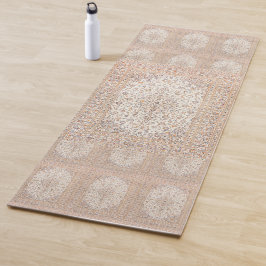 Elegantes Retro Modernes Vintages Persisches Yogamatte