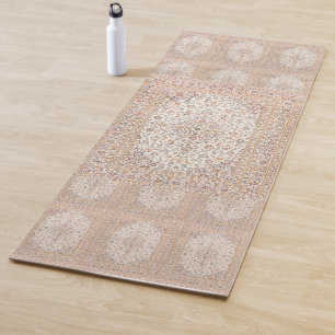 Elegantes Retro Modernes Vintages Persisches Yogamatte