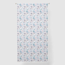 Elegantes Retro-Muster mit Blumen.