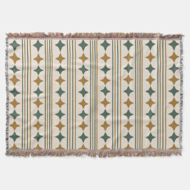 Elegantes Retro-Sternexplosionen gestreift Decke