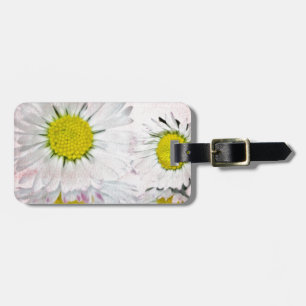 Elegantes Romantisches Brautparty Daisies Wedding Gepäckanhänger