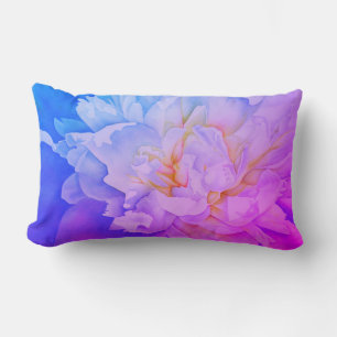 Elegantes rosa Aquarellmalerei Lendenkissen