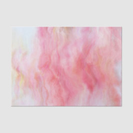 Elegantes rosa Aquarellmuster Seidenpapier