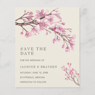 Elegantes rosa Blumenbudget Hochzeit rettet das Da