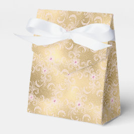 Elegantes rosa Brautparty Geschenkschachtel