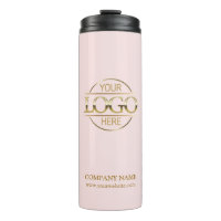 Elegantes rosa Firmenlogo