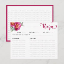 Elegantes, rosa, florales Rezept Brautparty