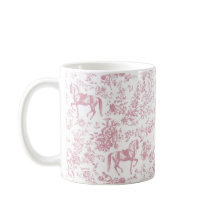Elegantes Rosa Reittier