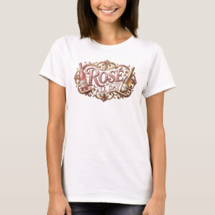 Elegantes Rosa ROS ALL DAY T-Shirt