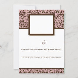 Elegantes Rosa und Braun