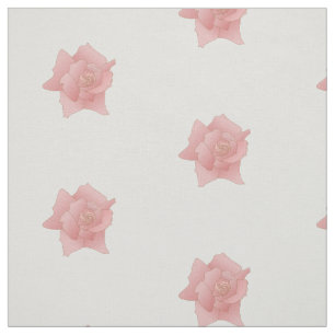 Elegantes rosafarbenes Blumenmuster Stoff