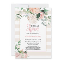 Elegantes, rosafarbenes Hydrangea-Brautparty