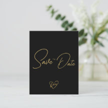 Elegantes rustikales Holz Schwarz und Shiny Save t