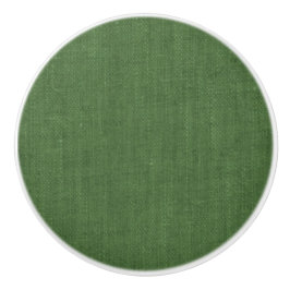 Elegantes, rustikales Olivgrün-Grasmaterial Keramikknauf