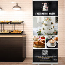 Elegantes Rustikales Schwarz-weißes Foto Bäckerei