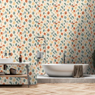 Elegantes Safari-Muster für Zimmerdekoration Tapete