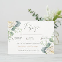 Elegantes Salbeigrünes Floraldesign