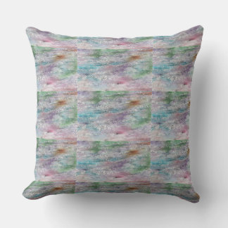 Elegantes, sanftes, warmes, pastellfarbenes Design Kissen