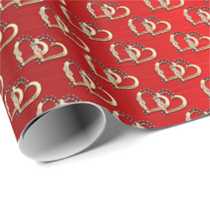 Elegantes schickes glattes geschenkpapier