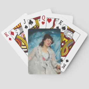 Elegantes Schlafen der französischen Frau (Sweet R Spielkarten