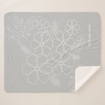 Elegantes, schlichtes Muster der Blume im Sommer