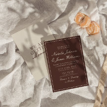 Elegantes, schokoladenbraunes, altes Geld Vintage-