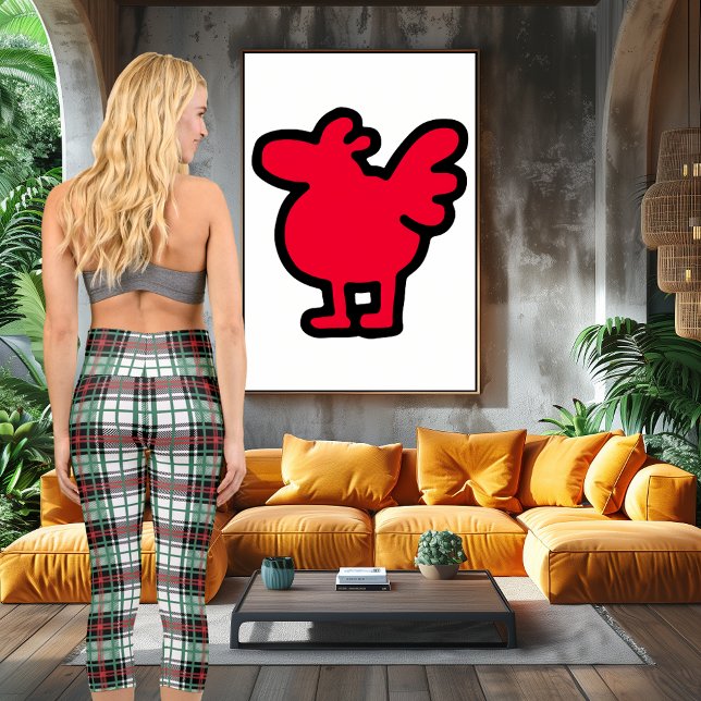 Elegantes schottisches Kulturerbe Kariert Tartan M Capri Leggings (Von Creator hochgeladen)
