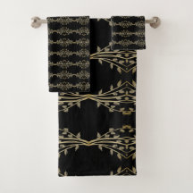 Elegantes Schwarz und Taupe