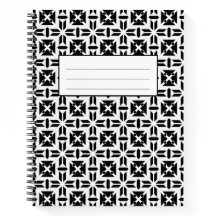 Elegantes Schwarz-Weiß-Geometrie-Muster