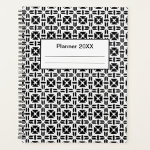 Elegantes Schwarz-Weiß-Geometrisches Muster