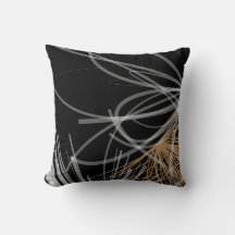 Elegantes Schwarz-weiß-Gold-Abstraktes Design