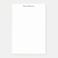 Elegantes Schwarz-Weiß-Handwriting Beruflich
