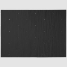 Elegantes Schwarz-Weiß-Script-Monogramm Seidenpapier