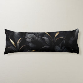 Elegantes Schwarzes Design Seitenschläferkissen