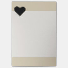 Elegantes schwarzes Herz 2