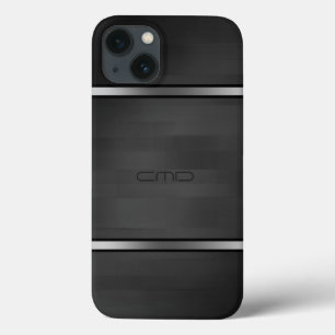 Elegantes Schwarzes Imitat Holzstreifen Silberakze title_seo2