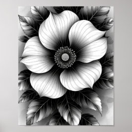 Elegantes schwarzes, wertvolles Posterpapier (Matt Poster