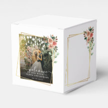 Elegantes Script Black and White Wedding Willkomme