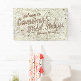 Elegantes Script-Brautparty Banner