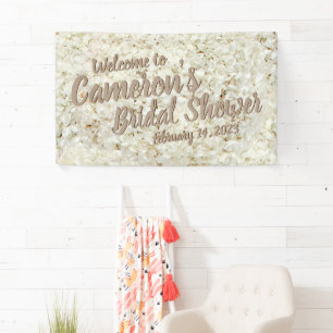 Elegantes Script-Brautparty Banner