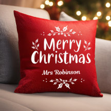 Elegantes Script Frohe Weihnachtsfamilie Individue