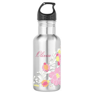 Elegantes Sculpted Pastellmit Trinkflasche
