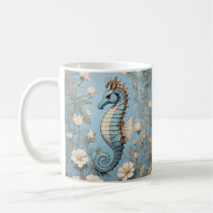 Elegantes Seepferdchen - Inspiriert von William Mo Kaffeetasse